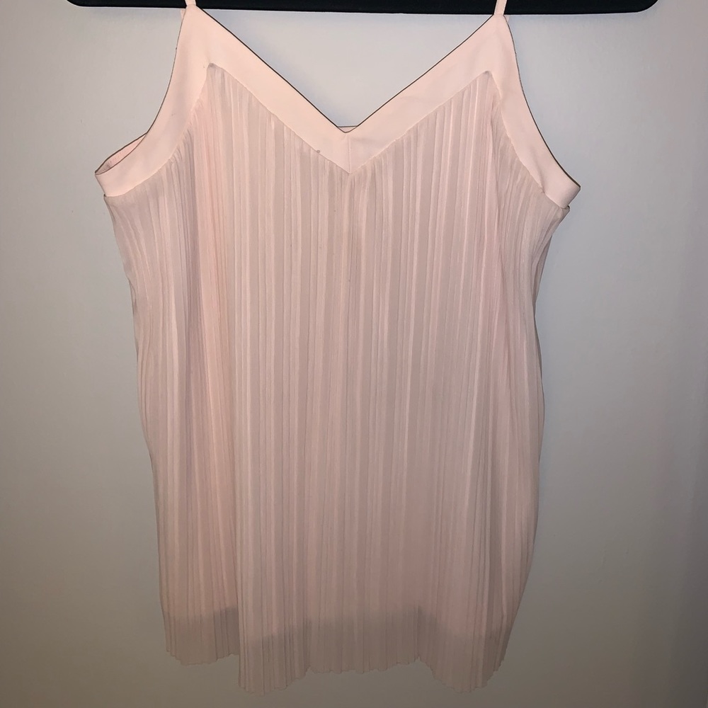 Women’s light blush tank top